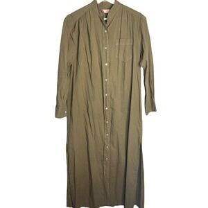 Chic Green Midi Dress with Elegant Flair